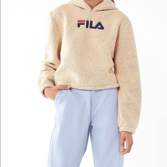 FILA UO EXCLUSIVE TEDDY HOODIE - Picture 5 of 12